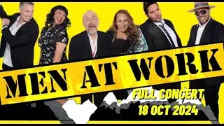 MEN AT WORKS FULL  CONCERT 18 DE OCTUBRE 2024 -Au-Rene theater at the Broward Center