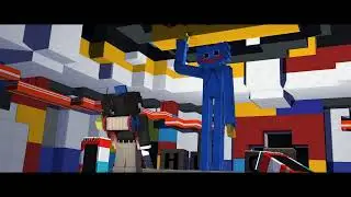 Poppy play time Escape [Part 2] - Minecraft Horror game Animation