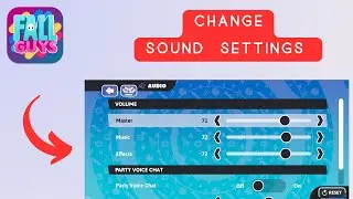 How to change Sound Settings In Fall Guys mobile