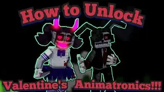 How to Unlock Valentine's Animatronics | Return to Animatronics | FNaF World RPG | Roblox