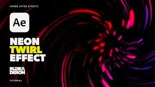 Neon Twirl Effect Tutorial in Adobe After Effects No Plugins