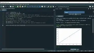 Python: How to calculate arithmetic median in Python and display dataset on a chart (Tutorial)