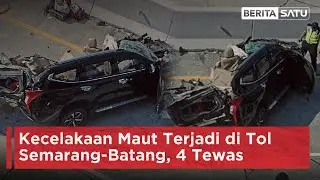 Kecelakaan Maut Terjadi di Tol Semarang-Batang, 4 Tewas | Beritasatu