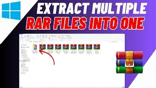 How To Extract Multiple RAR Files Into One (2024) | Quick & Easy