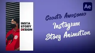 Sliding Instagram Story Animation After Effects 2023 | Project File Included