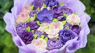 💜🌷Зефир в молдах, вау-зефир, примеры букетов и композиций🌸🌿Marshmallows in molds, examples🌞bouquets