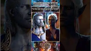 God Gale's dialogue with romanced Minthara | Baldur's Gate 3