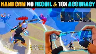 No Recoil & 10x Accuracy Handcam Trick 😱⚙️ 2GB - 3GB - 4GB - 6GB - 8GB - 12GB RAM || FREE FIRE