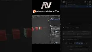 Two buttons that make editing arrays and curves in Blender much easier