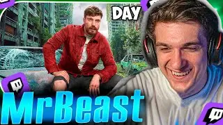 ЭВЕЛОН СМОТРИТ: MrBeast - Я Выжил 7 Дней в Заброшенном Городе | РЕАКЦИЯ