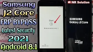 Samsung Galaxy J2 Core/J260 FRP BYPASS Latest Security Patch Android 8.1 New Method 2021 100% Work