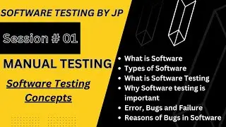 Manual Testing Session# 01 - Software Testing Concepts