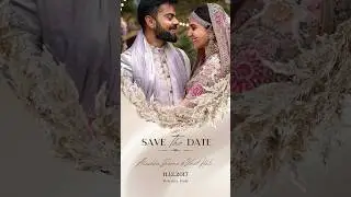 Wedding Invitation Video by 5 Minute Edits #Wedding #savethedate  #creativeinvitations