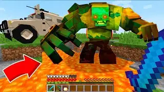 ЛАВОВЫЙ МОНСТР ЖИВЕТ В ЭТОЙ ЛАВЕ В МАЙНКРАФТ ! Алексбой Minecraft