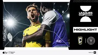 Columbus Crew vs. Inter Miami CF | Leagues Cup | Match Highlights | August 13, 2024