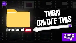 How To Turn ON/OFF Extension in Windows