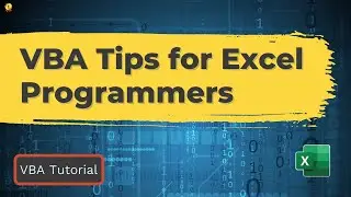 5 VBA Tips for Aspiring Excel Programmers