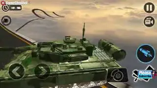 Impossible Army Tank Driving Simulator Tracks / Army Training Game / Android Gameplay Video #5