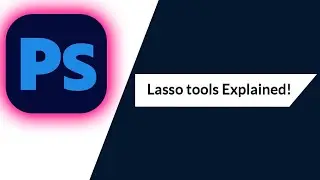 Photoshop Lasso tools explained! Photoshop selection tips and tricks.
