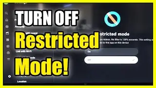 How to Turn Off Restricted Mode & Age Restriction on Youtube App TV (Easy Method)