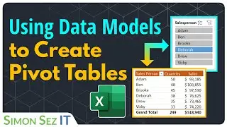 Using the Data Model to Create Pivot Tables: 1-Hour Tutorial!