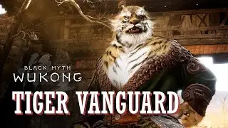 Black Myth Wukong - Tiger Vanguard "Hidden" Boss Fight Kingdom of Sahali (2K 60FPS)