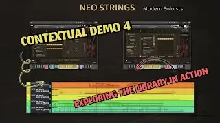 Neo Strings - Modern Soloists - Contextual Demo 4 - Solo Strings for Kontakt