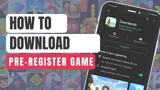 How to download pre-register games from Playstore || How to download Dawnlands from Playstore