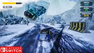 Car Racing Ice - Classic - Nintendo Switch Gameplay (2024)