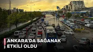 Yollar göle döndü, sürücüler ilerlemekte güçlük çekti