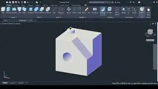 Using Presspull for Intrusions in AutoCAD 2020