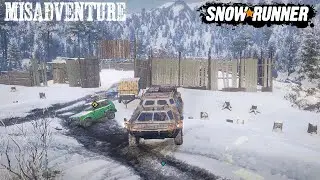 Misadventure Task Towing A Don 71 And Repairing It Snowrunner Phase 4 Cosmodrome Amur Russia