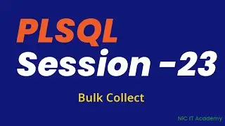 Oracle PL/SQL Tutorial Day -23 ✅ Bulk collect in PLSQL✅