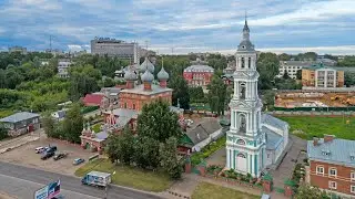 Колокольня Знаменского храма в Костроме (09.03.23)