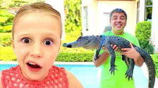 Nastya und Dad, die Geschichte der Auswahl eines neuen Haustieres