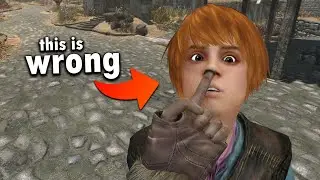Skyrim VR is how society fails...