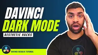 DARK MODE in DaVinci Resolve - Improve UI Workspace Hacks (2022)