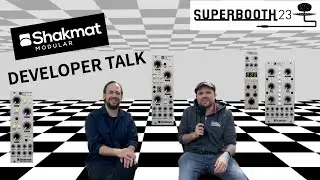 Shakmat Modular Developer Interview And NEW Modules (Drum, Clock O'Pawn MKII..) | Superbooth 2023