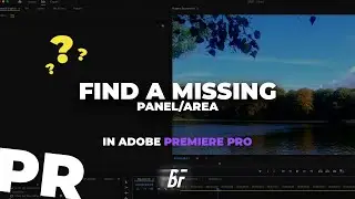 Missing A Panel In Adobe Premiere Pro? Here's A Quick Fix!