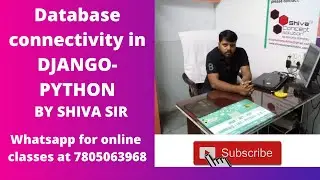 Database connectivity in Django from SQLITE,DataBase Connectivity of a Django Project