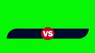 Sport VS Green Screen Chroma Lower Third 4k & Non Copyright