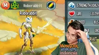 Roborabbit Level 150 Monster Legends INDONESIA