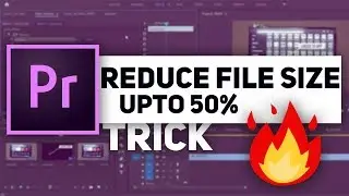 How to Compress Video without Losing Quality Adobe Premiere Pro CC! TRICK