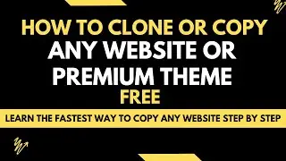 How to Clone any Website | Copy any Website | Clone Premium Templates | Httrack Website Copier