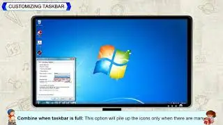 Customizing Taskbar