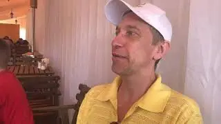 Константин Гришин и Сергей Соседов в имении Натальи Гончаровой в Полотняном заводе.