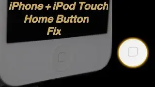 Simple How To Fix iPhone Home Button Using Your Settings! - Works For iPod Touch and iPad