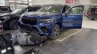 установка тюнинг обвесов на примере BMW X5 G05