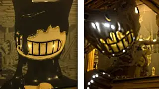 Old Bendy Jumpscare VS New Bendy Jumpscare in Bendy and the Ink Machine (Comparison)