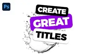 Simple Text Effect for Beginners - Photoshop Tutorial